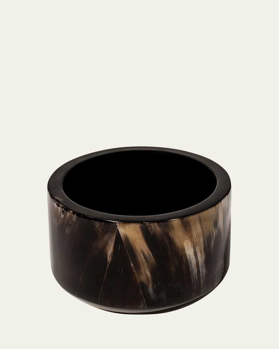 Horn Veneer Wine Bottle Holder